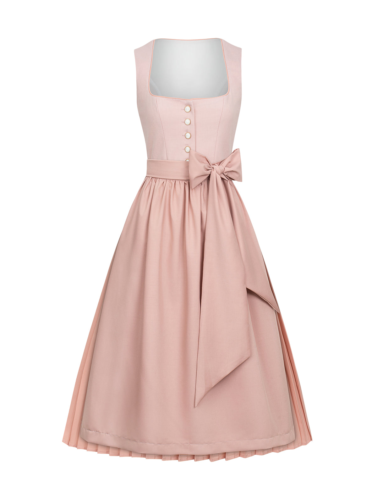 Rosa straight section Dirndl Kalia